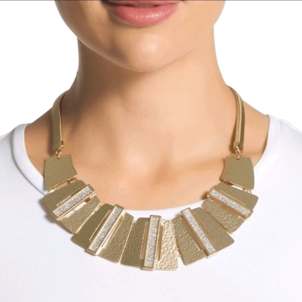 Chico's Lane Bib Statement Necklace